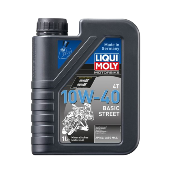 LIQUI MOLY 10W40 4T Basic Street 1 Litre