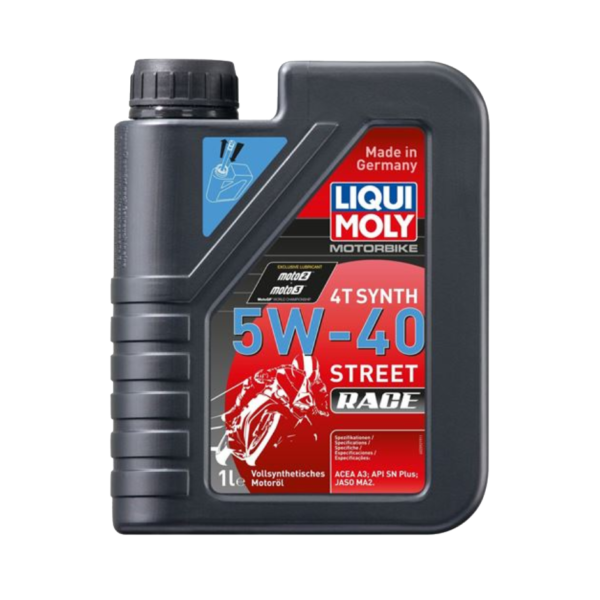 LIQUI MOLY 5W40 4T RACE 1 Litre